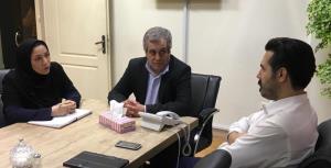 دیدار نایب رئیس بانوان و مدیر اماکن ورزش شهرداری تهران
